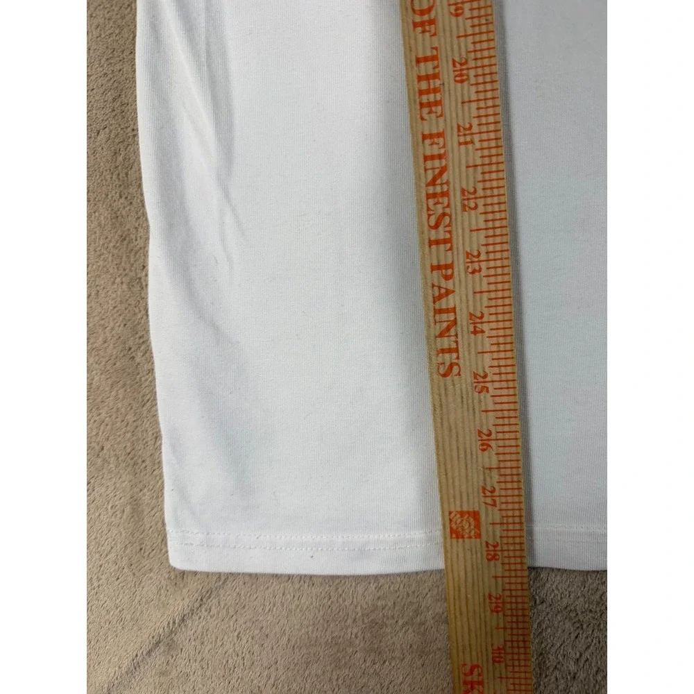 Nike ACG T-Shirt Mens Size Large Off White Embroidered Logo SS Casual Light DM